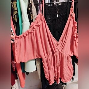 Top Shop ruffled romper